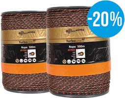 Schrikdraad koord Gallagher terra 6mm 2 x 500 mtr