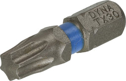 Schroefbit 25 mm TX-30 blauw 10x