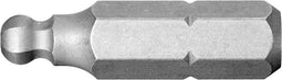 schroefbits 6-kant inbus, met bolkop l. 25 mm 5