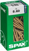 Schroefdoos SPAX Houten schroef Platte kop (5 x 60 mm) (5,0 x 60 mm)