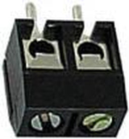 SCHROEFKLEM, 2 POLEN, LAAG PROFIEL, PITCH 5mm (SCREW02BL)
