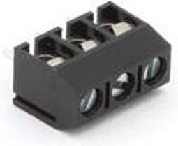 SCHROEFKLEM, 3 POLEN, LAAG PROFIEL, PITCH 5mm (SCREW03BL)