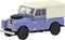 Schuco 452670100 H0 Auto Land Rover 88 blauw met witte softtop