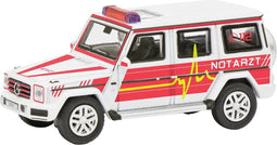 Schuco 452674200 H0 Hulpdienstvoertuig Mercedes Benz G spoedarts (Notarzt)