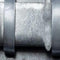 Schuifje vlak verzinkt 60 mm op kaart
