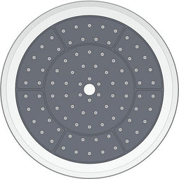 SCHÜTTE Auxerre hoofddouche - Ø 22,0 cm - 1/2"-aansluiting - Chroom