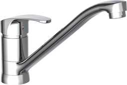 SCHÜTTE Cellino Keukenkraan voor Waterverwarmer met vrije Uitloop - lage Druk - Mengkraan - Lage, Draaibare Uitloop - Chroom