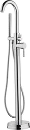 SCHÜTTE Cornwall Badkraan - Mengkraan - vrijstaand - Vloergemonteerd - Chroom