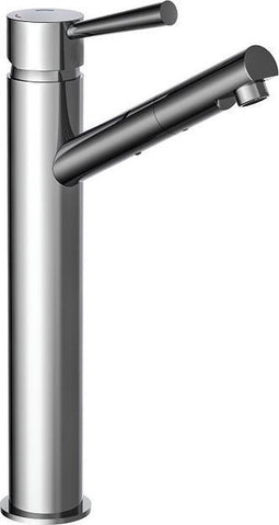 SCHÜTTE Cornwall Wastafelkraan - Mengkraan - Draaibare Mousseur - Verhoogd - Chroom