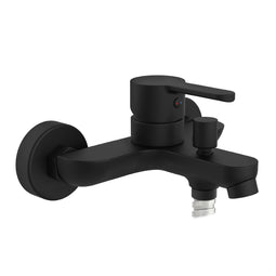 SCHÜTTE Denver - Badkraan - Mengkraan - 150 mm Hartafstand - Zwart Mat