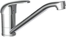 SCHÜTTE Falcon Keukenkraan voor Waterverwarmer met vrije Uitloop - lage Druk - Mengkraan - Lage, Draaibare Uitloop - Chroom