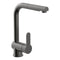 SCHÜTTE London Design Keukenkraan - Mengkraan - Draaibare Uitloop - Uittrekbare Mousseur - Grafiet Mat