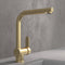 SCHÜTTE London Design Keukenkraan - Mengkraan - met Uittrekbare Uitloop - Mat Goud