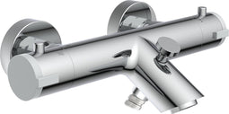 SCHÜTTE London Thermostatische Badkraan - Hartafstand 150 mm - Chroom
