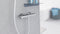 SCHÜTTE London Thermostatische Douchekraan - Hartafstand 150 mm - Chroom