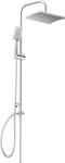 SCHÜTTE Mallorca Douchesysteem - Regendouche - 95 cm Stang - Wandhouder in hoogte verstelbaar - Chroom