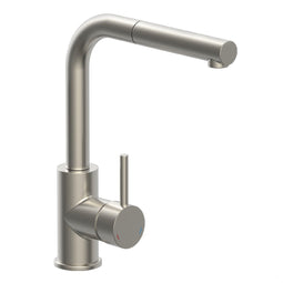 SCHÜTTE Vital Design Keukenkraan - met Sensor - uittrekbare uitloop - RVS Look