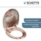 SCHÜTTE WC-Bril 82370 ROMANTIC - Duroplast - Soft Close - Afklikbaar - RVS-Scharnieren - Belastbaar tot 175 kg - Decor - 3-zijdige Print