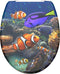 SCHÜTTE WC-Bril 82372 SEA LIFE - Duroplast - Soft Close - Afklikbaar - RVS-Scharnieren - Decor - 3-zijdige Print