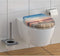 SCHÜTTE WC-Bril 82378 SUNSET SKY - Duroplast - Soft Close - Afklikbaar - RVS-Scharnieren - Belastbaar tot 175 kg - Decor - 3-zijdige Print