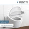 SCHÜTTE WC-Bril 82582 WATER LILY - High Gloss - Duroplast - Soft Close - Afklikbaar - RVS-Scharnieren - Belastbaar tot 175 kg - Decor - 1-zijdige Print