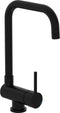 SCHÜTTE Window Design Keukenkraan - Mengkraan - Hoge, Draaibare en plooibare Uitloop - Zijdelingse Greep - Mat Zwart