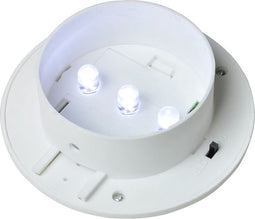 Schuttinglampen 12 st solar LED wit