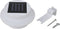Schuttinglampen 12 st solar LED wit