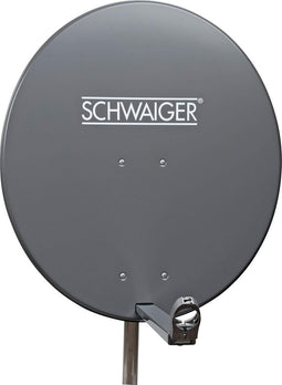 SCHWAIGER - 197 - Satellietschotel - 80 cm - Stalen - Antraciet