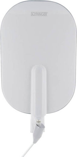Schwaiger DTA4000 Actieve DVB-T/T2 platte antenne Buiten Versterking: 36 dB Wit