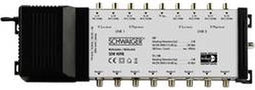 Schwaiger SEW4098 Satelliet multiswitch Ingangen (satelliet): 9 (8 satelliet / 1 terrestrisch) Aantal gebruikers: 8