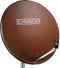 Schwaiger SPI996.2 Satellietschotel 80 cm Reflectormateriaal: Staal Steenrood