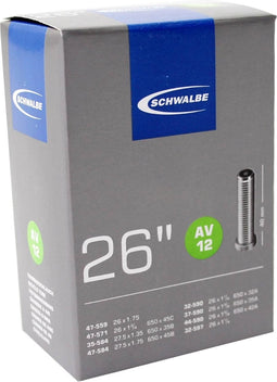 Schwalbe Binnenband - AV12 - 26 inch x 1 1/4 - 27.5 inch x 1.75 - Auto Ventiel - 40mm