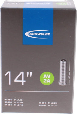Schwalbe Binnenband Av2a 14 X 1.75-2.35 (47/60-254) 40 Mm