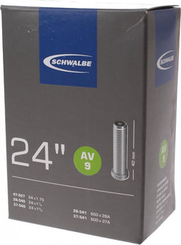 Schwalbe Binnenband - AV9 - 24 inch x 1 1/8 - 1.75 - Auto Ventiel - 40mm