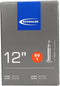 Schwalbe Binnenband DV1 - 12 inch - 47/62-203 - 40 mm - Frans / Presta / Sclaverand - Butyl rubber - Zwart