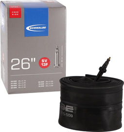 Schwalbe Binnenband SV13F - 26 inch - 54/75-559 - 26 x 2.1-3 inch - 40 mm - Frans / Presta / Sclaverand - Butyl rubber - Zwart