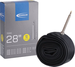 Schwalbe Binnenband SV15 - 28 inch - 27/28 X 0.75/1.10 inch - 18/28-622/630 - 60 mm - Frans / Presta / Sclaverand - Butyl rubber - Zwart