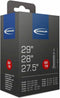 Schwalbe Binnenband SV19F - 27.5+/29/29+ inch - 54/75-622 - 40 mm - Frans / Presta / Sclaverand - Butyl rubber - Zwart