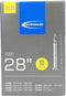 Schwalbe Binnenband SV20 - 28 inch - 27/28 X 0.75/1 inch - 18/25-622/630 - 60 mm - Frans / Presta / Sclaverand - Butyl rubber - Zwart