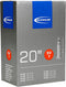 Schwalbe Binnenband SV7 - 20 inch - 20 x 1.75 inch - 40/62-406 - 40 mm - Frans / Presta / Sclaverand - Butyl rubber - Zwart