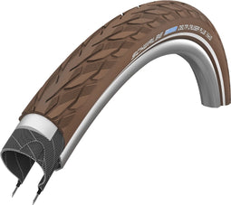 Schwalbe Buitenband - Delta Cruiser Plus - 28 inch x 1.40 - Bruin Reflecterend