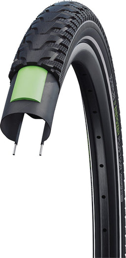 Schwalbe Buitenband - Energizer Plus Tour - 28 inch x 1.40 - Zwart Reflecterend