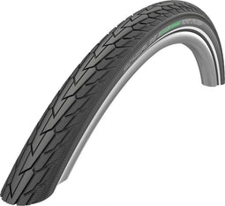 Schwalbe Buitenband Road Cruiser 37-6 22K-guard - 28 inch 1.5/8 x 1.3/8x - Zwart Reflecterend
