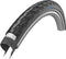 Schwalbe Buitenband Road Cruiser 37-6 22K-guard - 28 inch 1.5/8 x 1.3/8x - Zwart Reflecterend