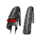 Schwalbe Buitenband - Silento - 26 inch x 1.75 - Zwart Reflecterend