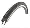 Schwalbe Draadband Lugano II Endurance - 28 x 1 inch / 25-622 - 85 - 115 psi - Silica – Zwart