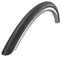Schwalbe Draadband Lugano II - K-Guard - 28 x 1 inch / 25-622 - Silica - Zwart/Wit