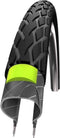 Schwalbe Draadband Marathon Tour – Reflecterend - GreenGuard - 28 x 1 inch / 25-622 - 85-115 psi – Zwart
