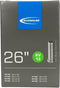 Schwalbe Tube STANDARD AV13 26x1,50/2,50 40 mm Schrader Butyl - Binnenband voor fiets Black 26x1,50/2,50